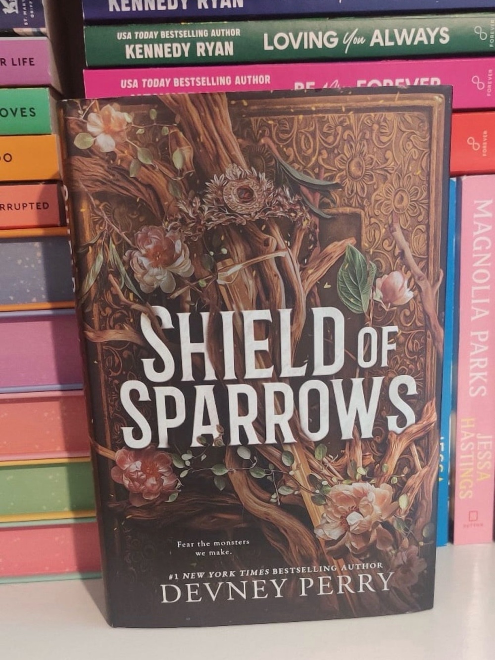 Shield of Sparrows - OOP Sprayed Edge first Edition